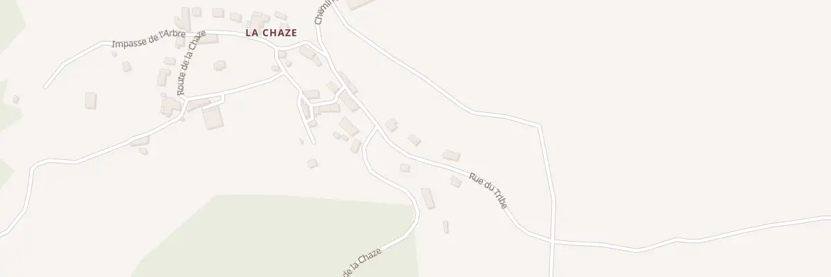 Plan du 15 Rue du Tribe à Pierrefiche
