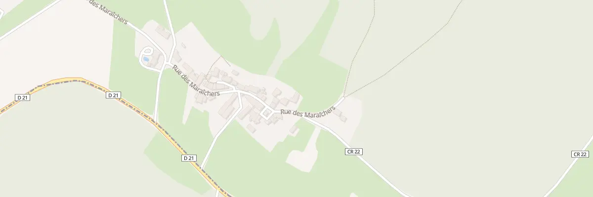 Plan du 45 Rue des Maraichers à Montillot