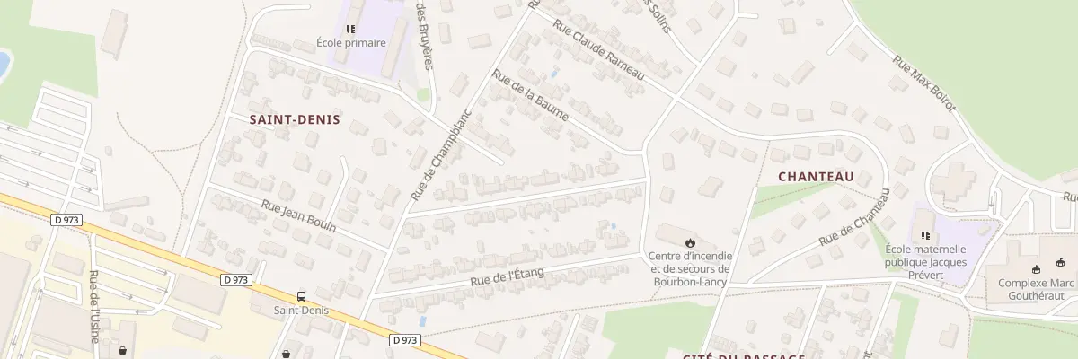 Plan du 13 Rue Floréal à Bourbon-Lancy