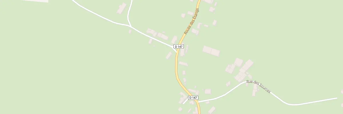 Plan du 11 Rte des Etangs à Cervon