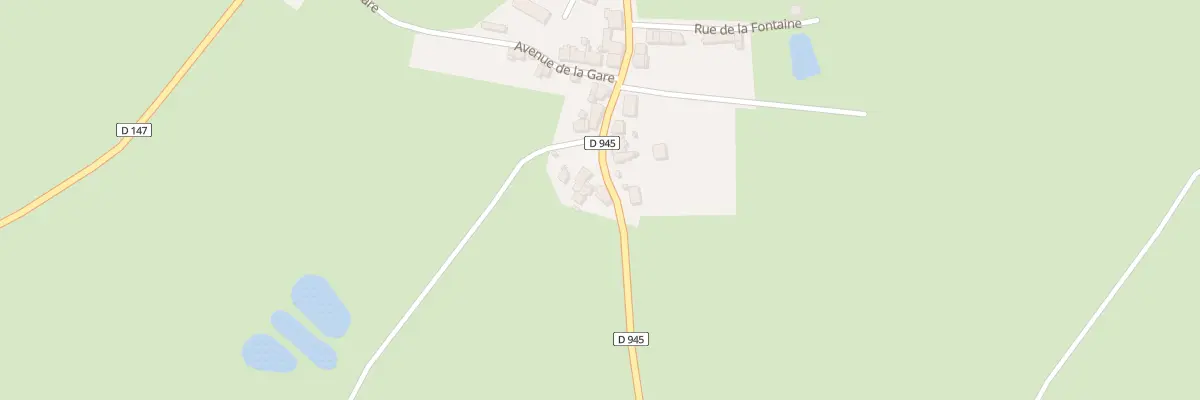 Plan du 14 Rue de la Croix de Nandou à Cervon