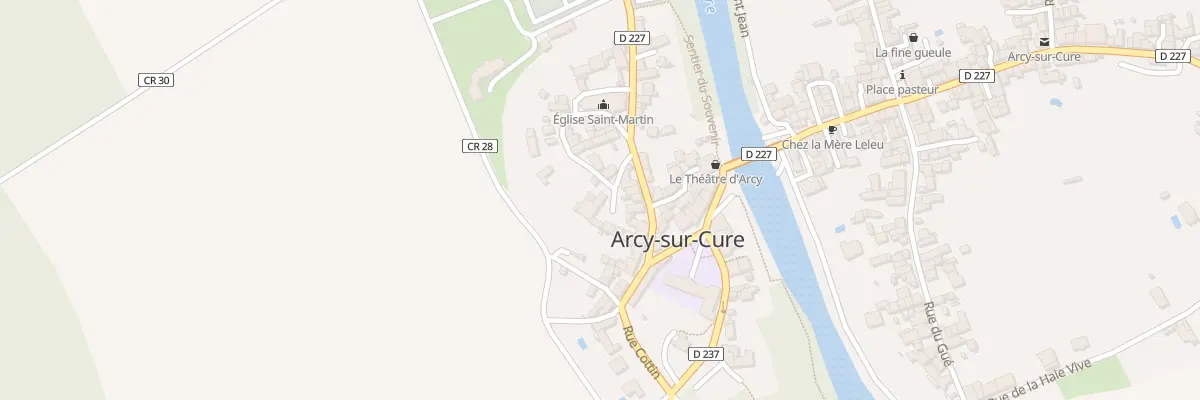 Plan du 5 Enceinte de Digogne à Arcy-sur-Cure