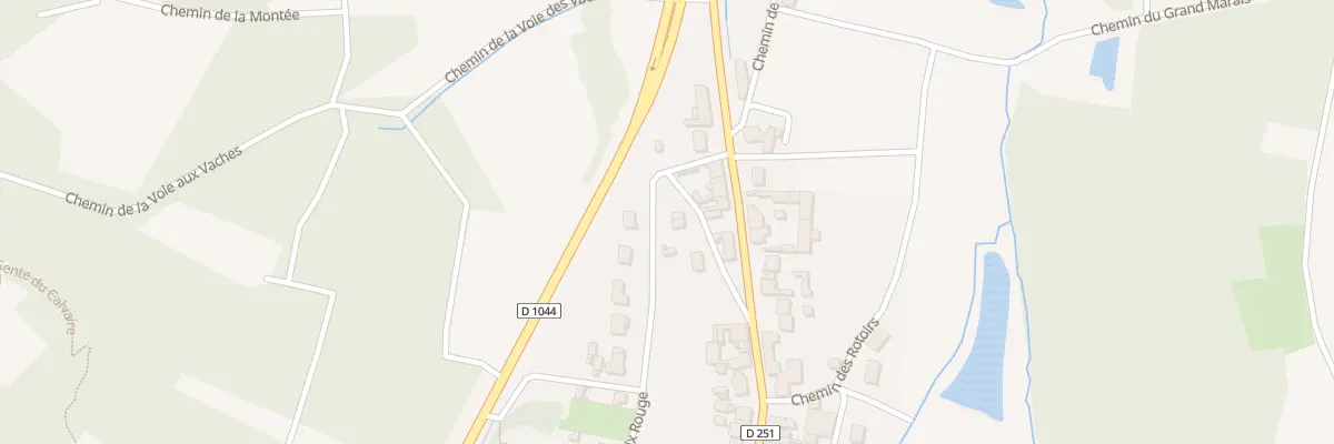 Plan du 1 Rue de la Croix Rouge à Festieux