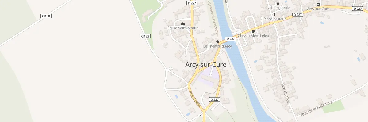 Plan du 3 Enceinte de Digogne à Arcy-sur-Cure
