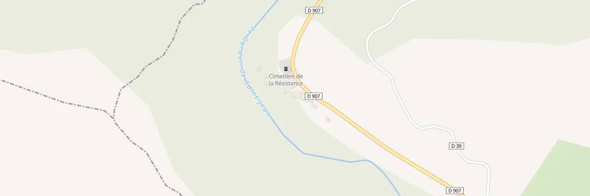 Plan du 4775 Rte de la Vallée Borgne à Saumane