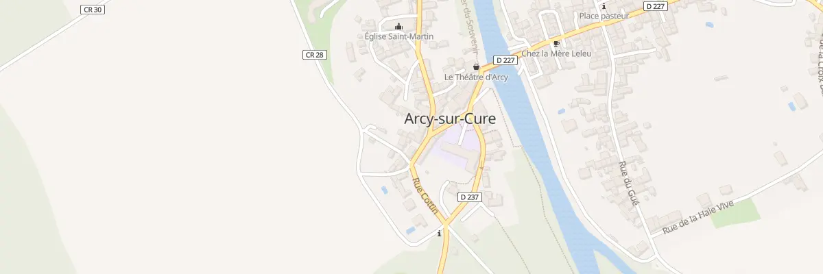 Plan du 54 Rue du Pont à Arcy-sur-Cure