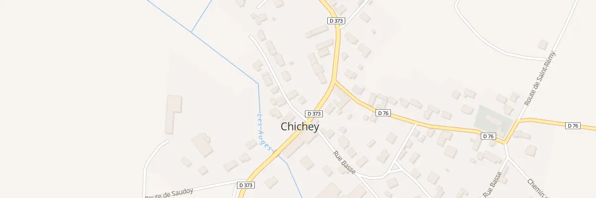 Plan du 60 Rte de Troyes à Chichey