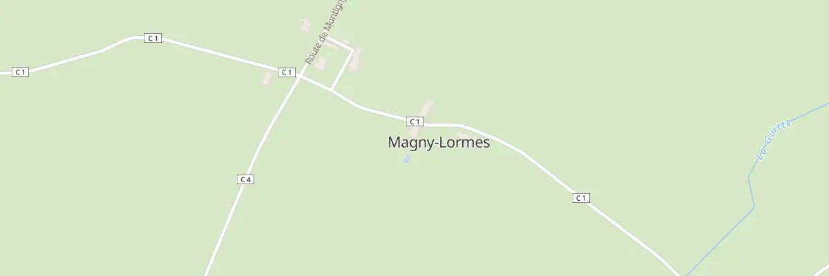 Plan du 3 Magny à Magny-Lormes