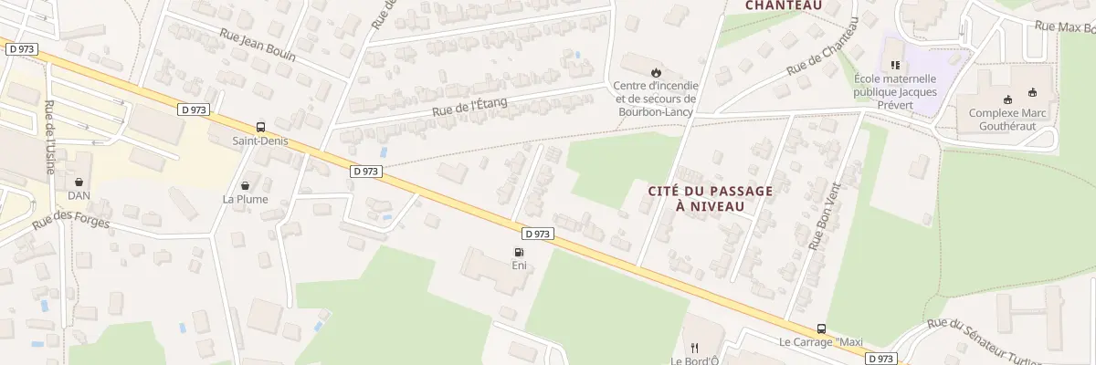 Plan du 6 Rue Charles Merlette à Bourbon-Lancy