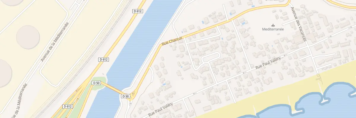 Plan du 24 Rue des Herons à Frontignan