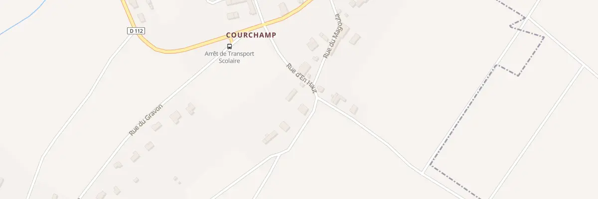 Plan du 267 Ham de Courchamp à Turny
