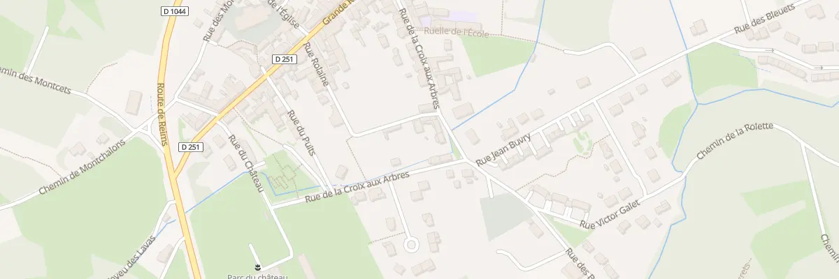 Plan du 8 Rue Rolaine à Festieux