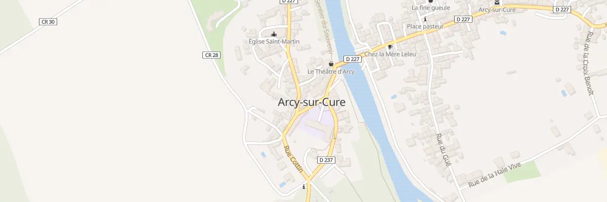 Plan du 48 Rue du Pont à Arcy-sur-Cure