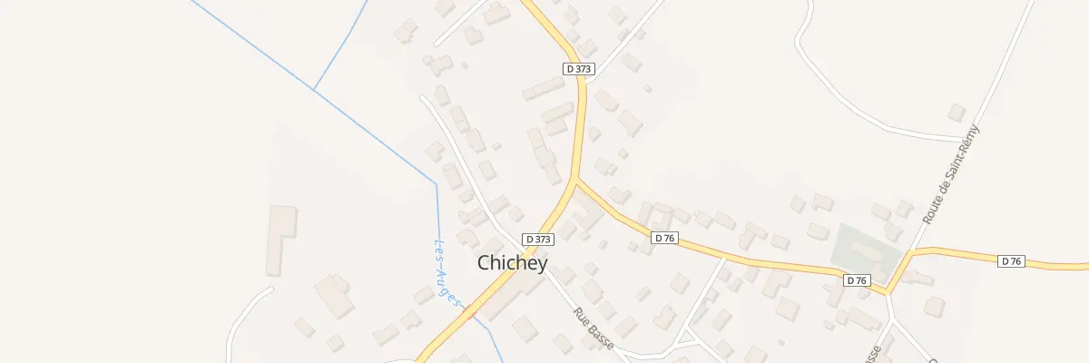 Plan du 16 Rte de Troyes à Chichey