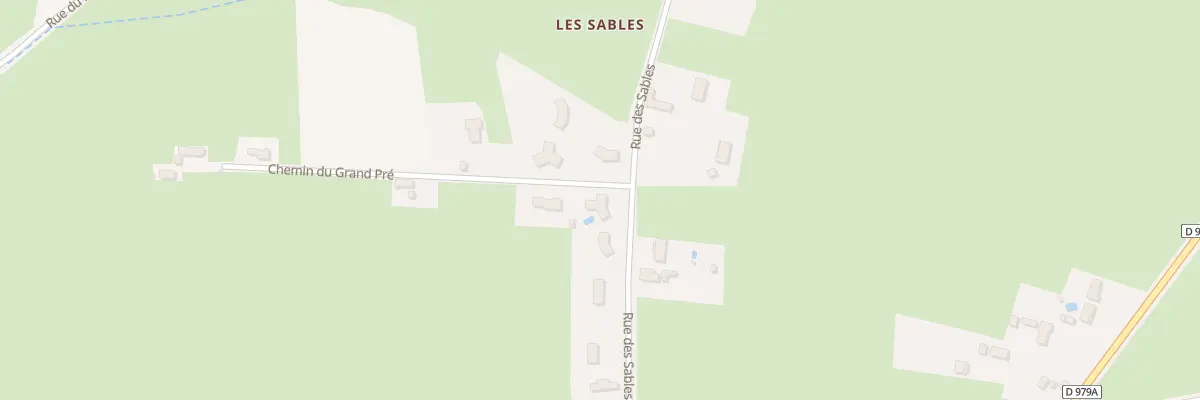 Plan du 30 Rue des Sables à Lugny