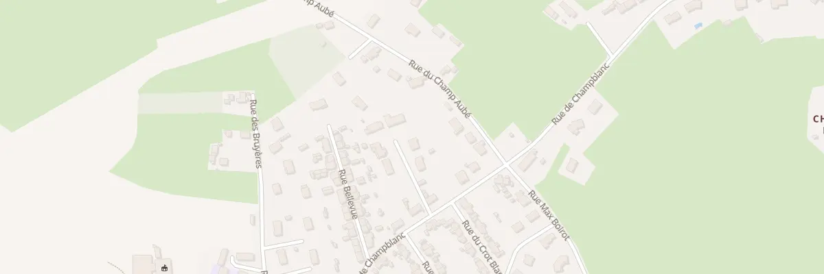 Plan du 9019 Sq de Champblanc à Bourbon-Lancy