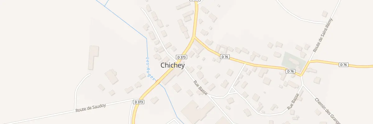 Plan du 426 Rue Basse à Chichey