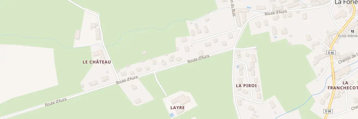 Plan du 5137 Le Bourg à La Forie