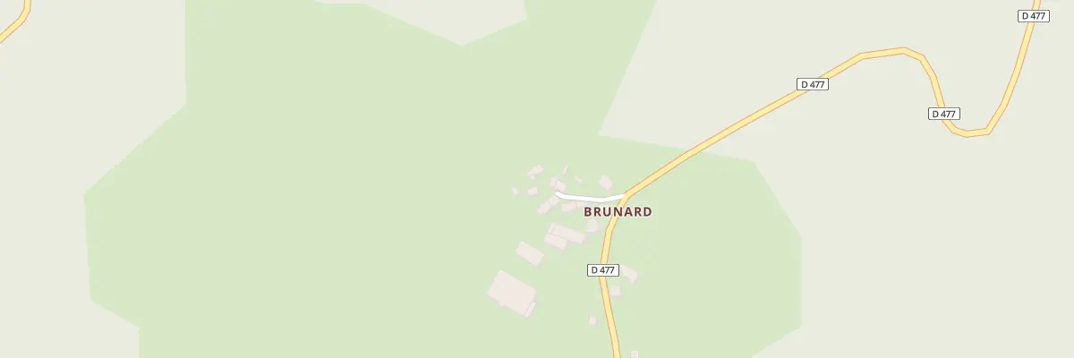 Plan du 10 Che de Brunard à La Chabanne