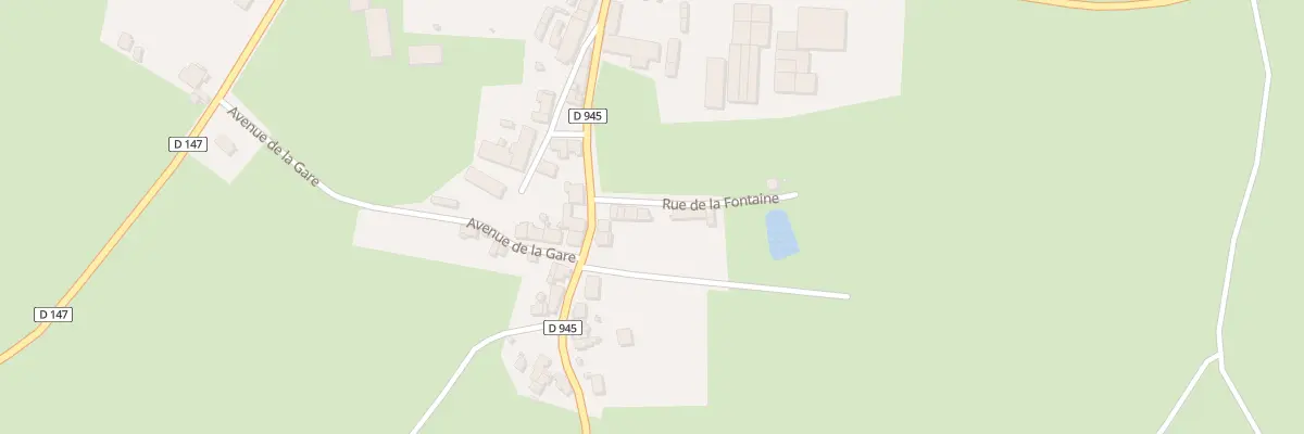 Plan du 4 Rue de la Fontaine à Cervon