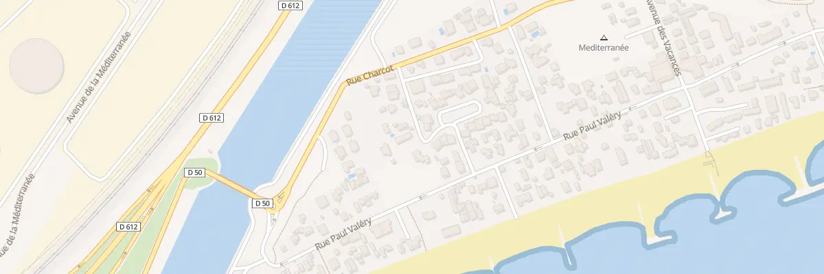 Plan du 14 Rue des Herons à Frontignan