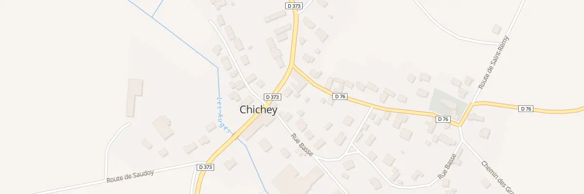 Plan du 43 Rte de Troyes à Chichey