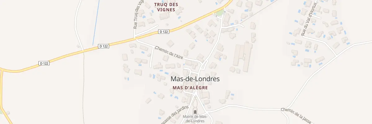 Plan du 54 Che de l Aire à Mas-de-Londres