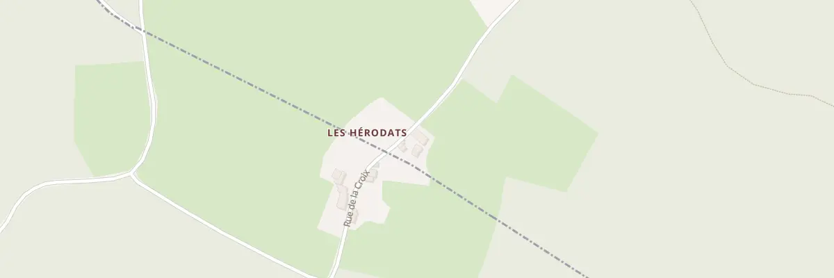 Plan du 106 Les Rompis à Blannay