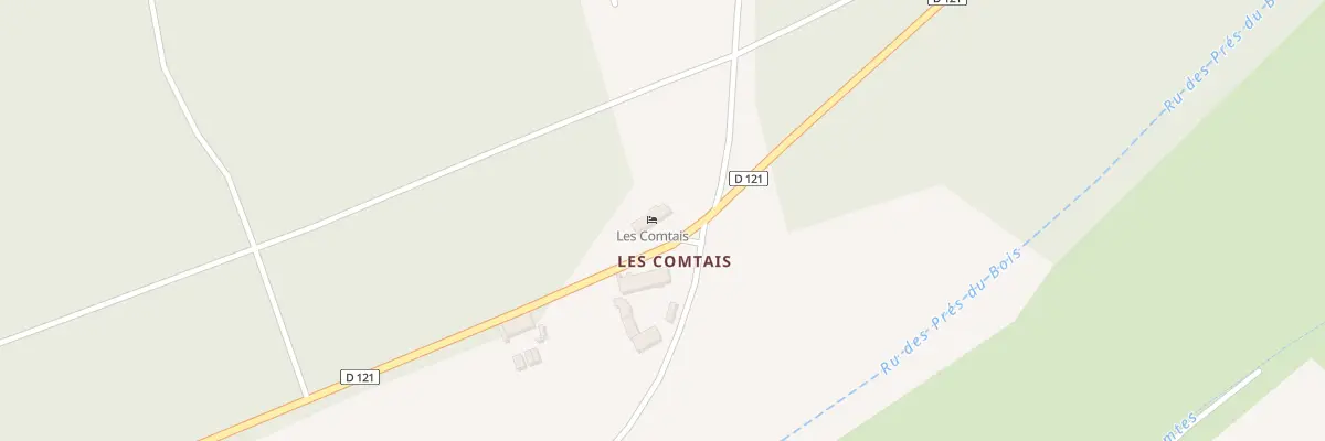 Plan du 1 Les Comtais à Ligny-le-Châtel