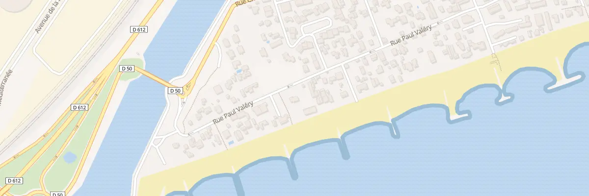 Plan du 53 Rue Paul Valéry à Mèze