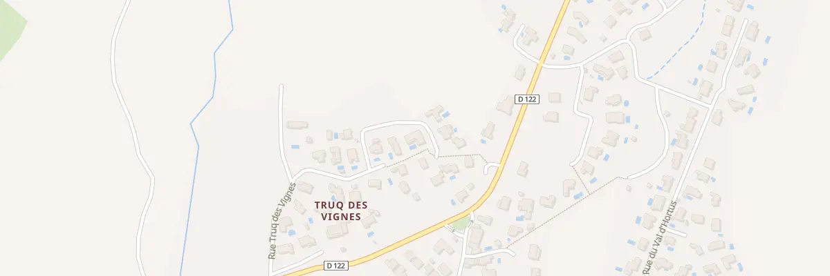 Plan du 200 Rue Truq des Vignes à Mas-de-Londres