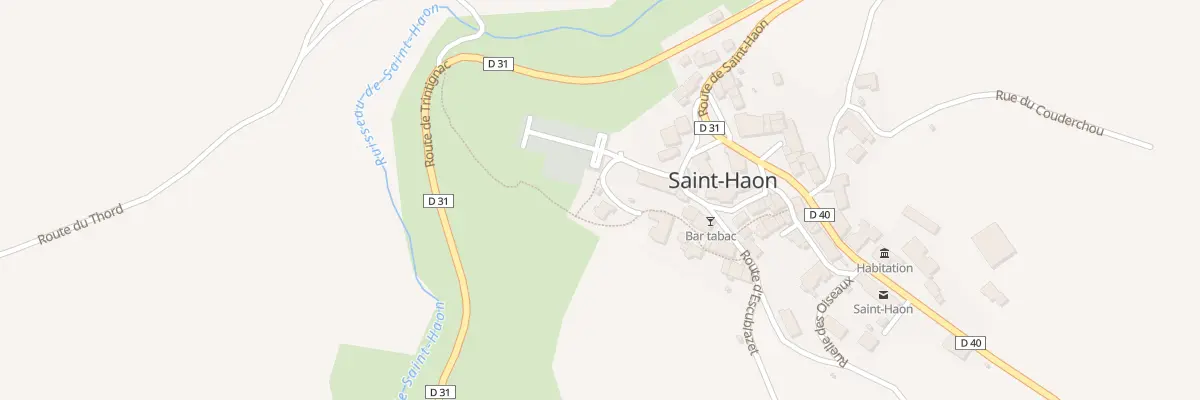 Plan du 5039 Le Bourg à Saint-Haon