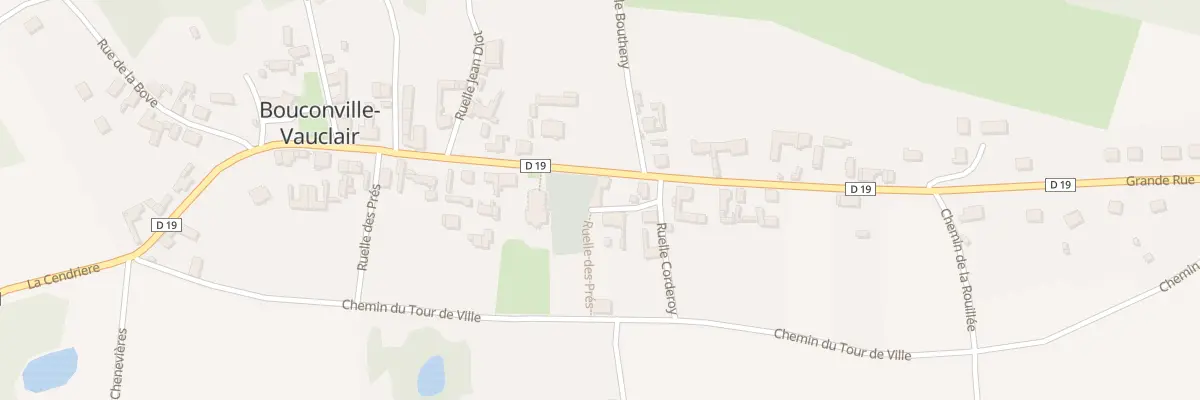 Plan du 28 Grande Rue à Bouconville-Vauclair