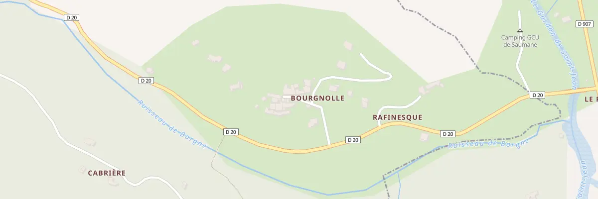 Plan du 156 Bourgnolle aux Plantiers