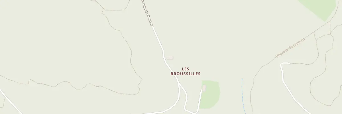 Plan du 5271 Les Broussilles à Job