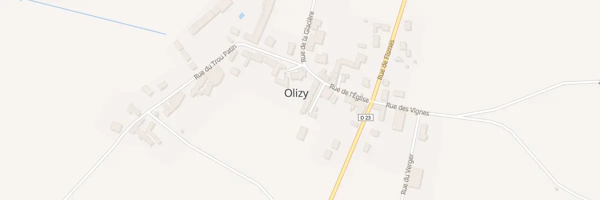 Plan du 4 Rue Saint Vincent à Olizy
