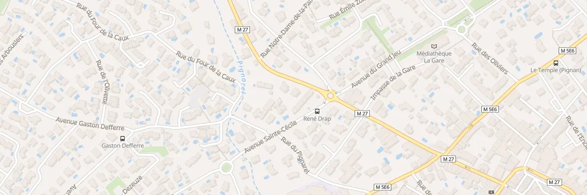 Plan du 5281 Chemin de Murviel à Pignan