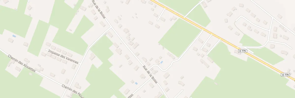 Plan du 28 Rue de la Boise à Diou