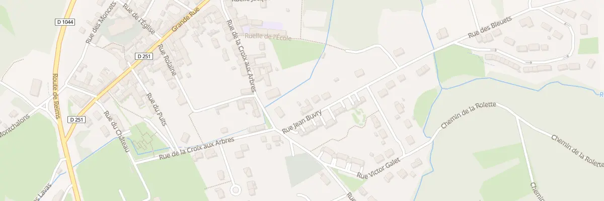 Plan du 3 Rue Jean Buvry à Festieux