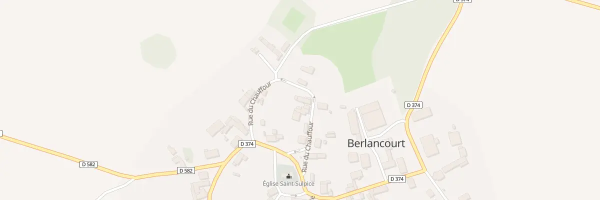 Plan du 5 Rue du Chauffour à Berlancourt