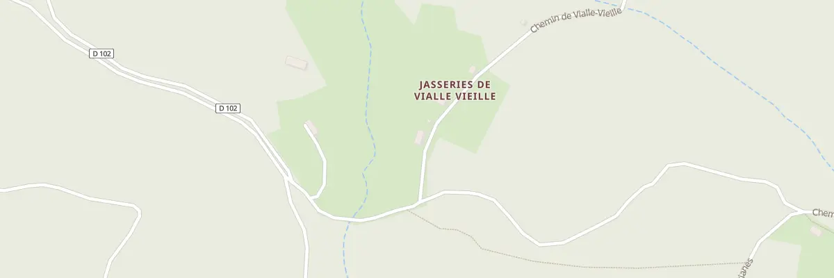 Plan du 5453 Vialle Vieille au Brugeron