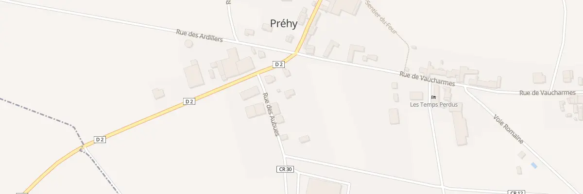Plan du 10 Grande Rue de Chablis à Préhy