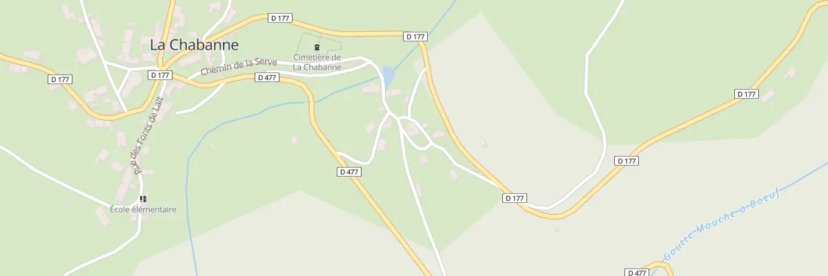 Plan du 6 Che de Chambonnière à La Chabanne