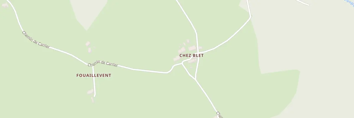 Plan du 21 Che de Carrier à Arfeuilles