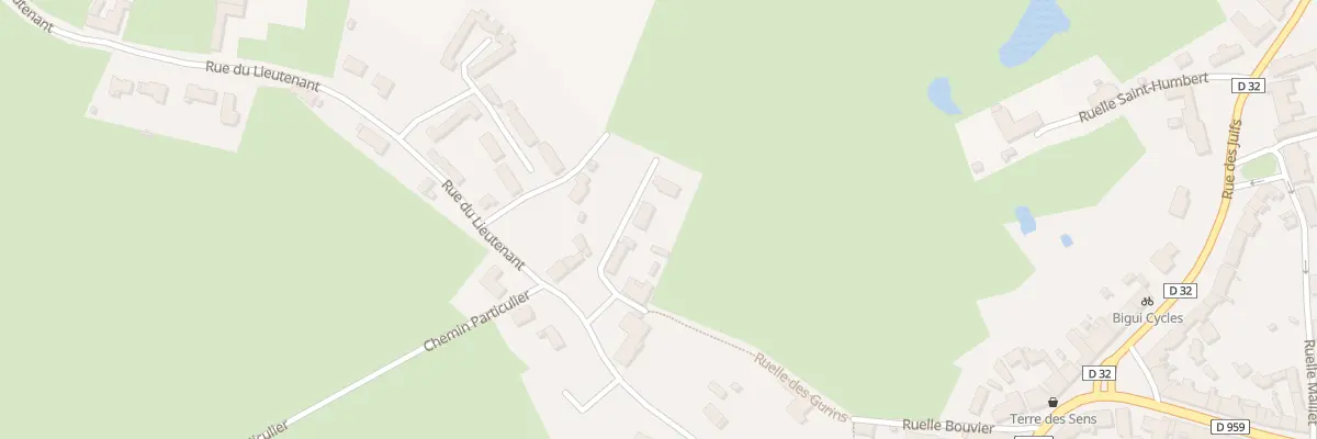 Plan du 8 Rue des Gurins à Maroilles