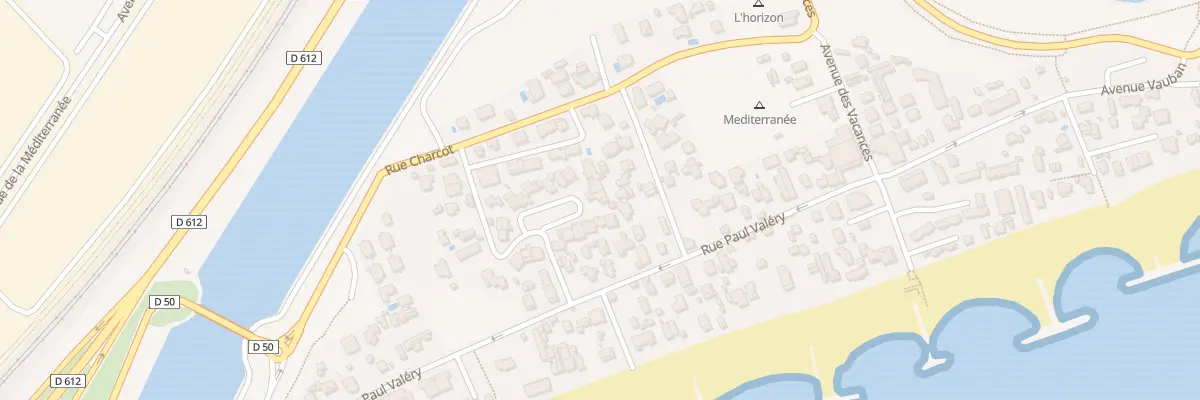 Plan du 15 Rue des Herons à Frontignan