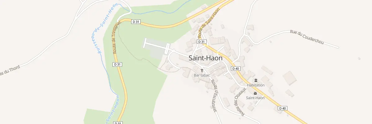 Plan du 5028 Le Bourg à Saint-Haon
