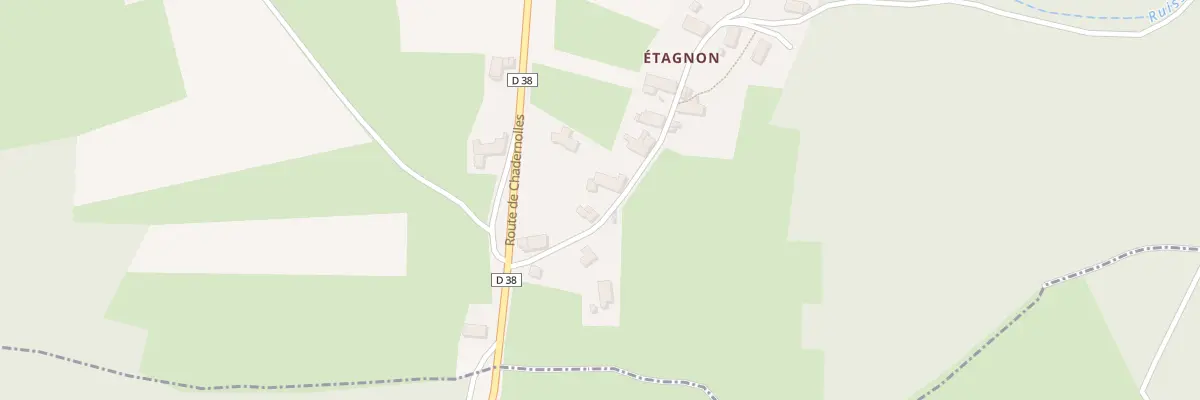 Plan du 101 Che d’Etagnon à Ambert