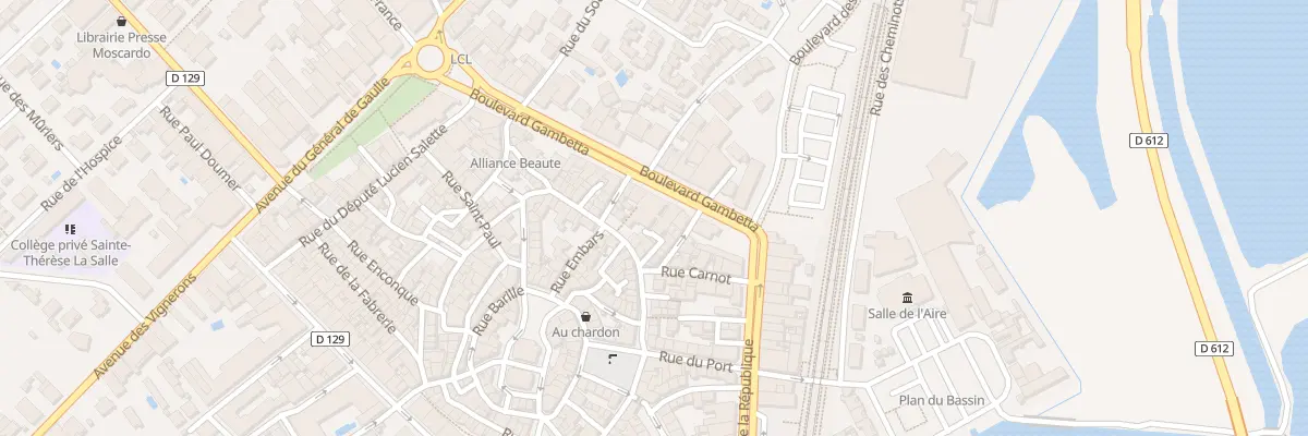 Plan du 10 Rue de la Font à Frontignan