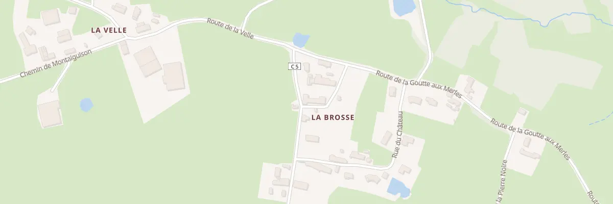 Plan du 5166 La Brosse à Gilly-sur-Loire